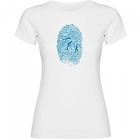 [해외]KRUSKIS 반팔 티셔츠 Triathlon Fingerprint 6137539970 White