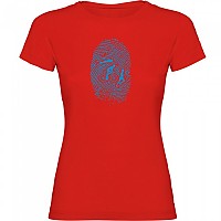 [해외]KRUSKIS Triathlon Fingerprint 반팔 티셔츠 6137539971 Red
