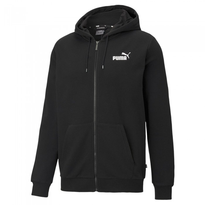 [해외]푸마 Ess Small Logo 풀지퍼 스웨트셔츠 138522062 Puma Black