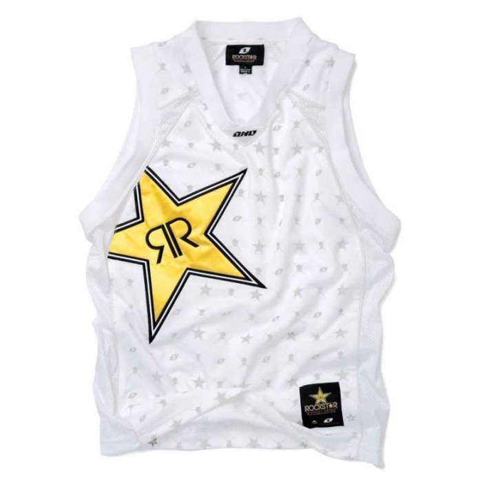 [해외]ONE INDUSTRIES Rockstar Whitestar 민소매 티셔츠 9137223014 White