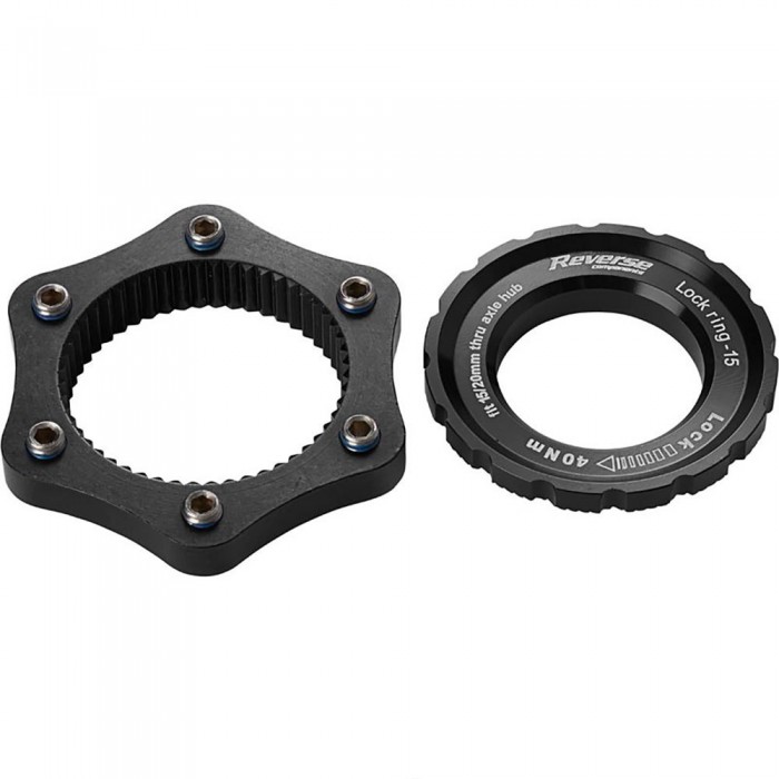 [해외]REVERSE COMPONENTS Centerlock 어댑터 1138617119 Black