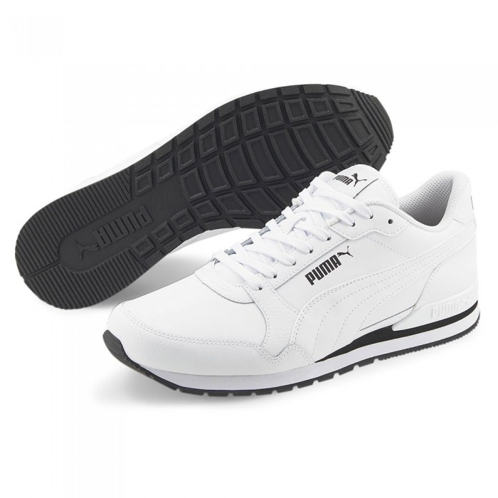 [해외]푸마 ST Runner V3 L 운동화 138523411 Puma White / Puma White / Puma Black