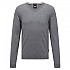 [해외]BOSS Melba-P V넥 스웨터 138535544 Medium Grey