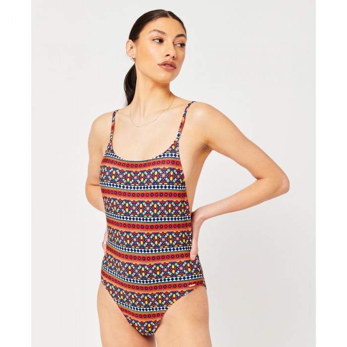 [해외]슈퍼드라이 Vintage Surf Swimsuit 수영복 138566746 Multi Geo