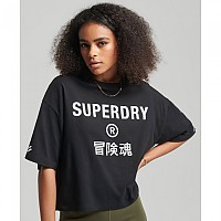 [해외]슈퍼드라이 Code 코어 Sport 반팔 티셔츠 138627878 Black