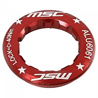 [해외]MSC Single Speed Casette Lock Ring 1136488810 Red