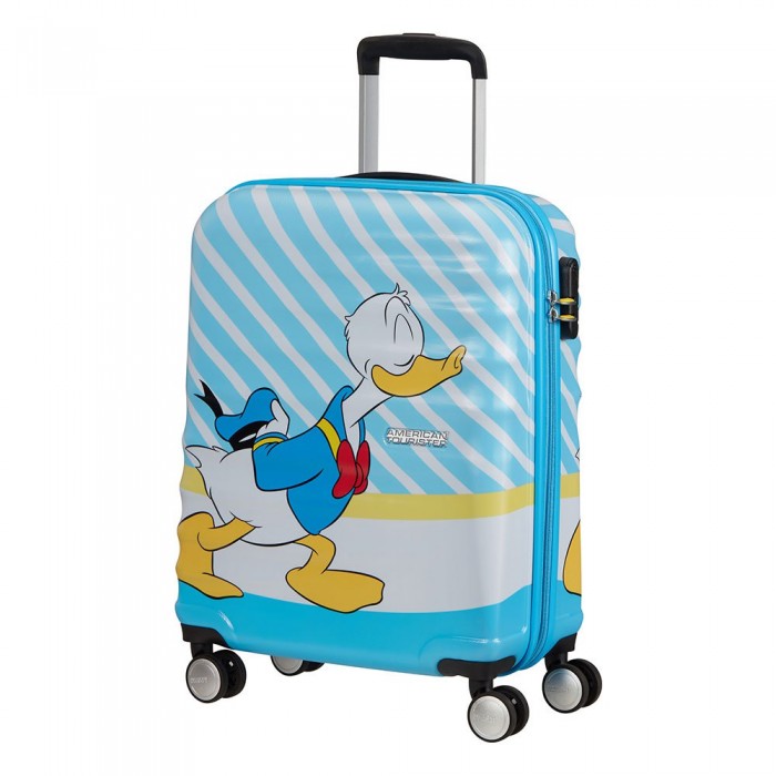 [해외]아메리칸 투어리스터 트롤리 Wavebreaker Disney Spinner 55/20 36L 138185112 Donald Blue Kiss