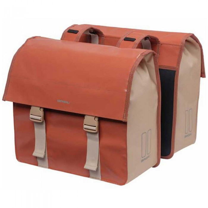 [해외]BASIL Urban Load 53L 사이드 백 1138345673 Red / Beige