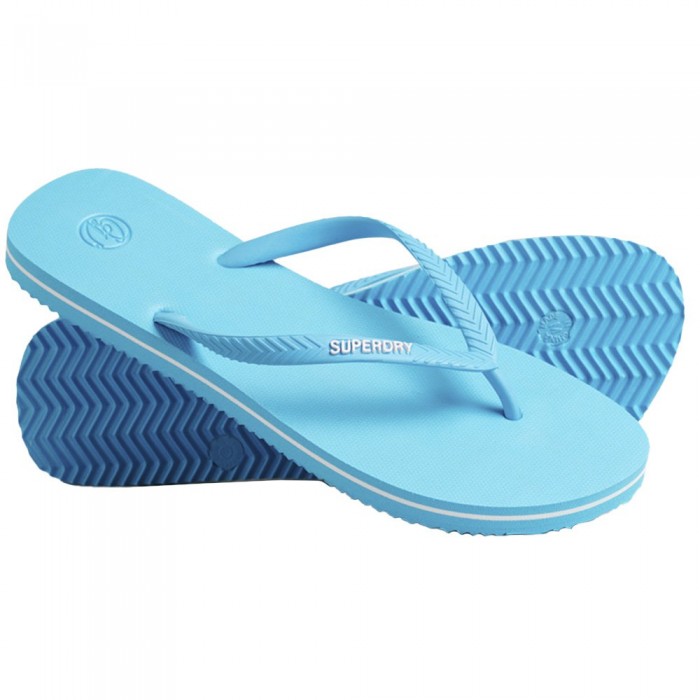 [해외]슈퍼드라이 Vintage Classic 슬리퍼 138566396 Beach Blue