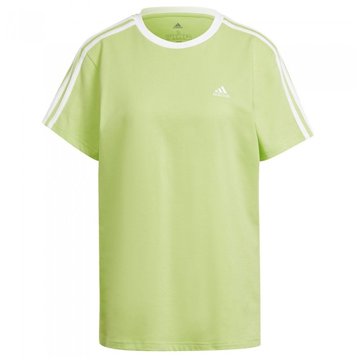 [해외]아디다스 3 Stripes BF 반팔 티셔츠 138423566 Pulse Lime / White