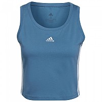 [해외]아디다스 Crop 민소매 티셔츠 138425341 Altered Blue / White