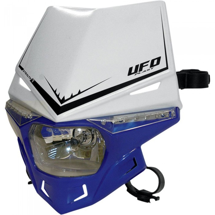 [해외]UFO Stealth 헤드라이트 9138673128 White / Reflex Blue