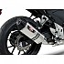 [해외]YOSHIMURA USA R77 CB 500 F/R/X/F/CBR 500 R 13-15 Stainless Steel&Carbon 승인되지 않은 사다리꼴 원뿔형 머플러 9138689732 Black / Silver