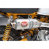 [해외]YOSHIMURA USA Race Series RS-3 Z 125 MA Monkey 18-21 비인증 스테인리스 스틸&티타늄 풀 라인 시스템 9138690956 Silver