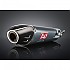 [해외]YOSHIMURA USA RS5 LTR 450 06-10 비인증된 완전 배기 시스템 9138691021 Silver