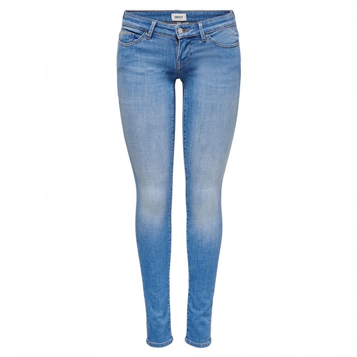 [해외]ONLY Coral Life Slim Skinny 청바지 138687325 Light Medium Blue Denim