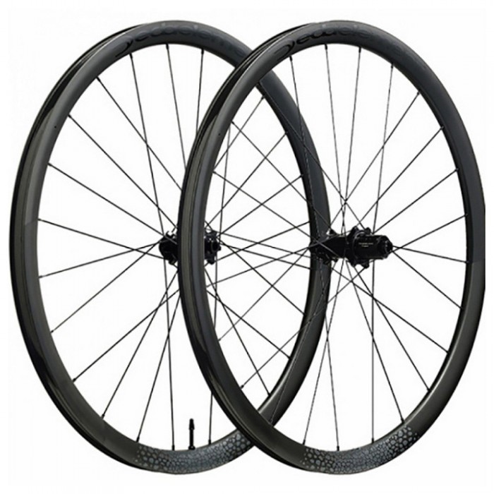 [해외]DEDA Trenta2 CL Disc Tubeless 그래블 휠 세트 1138431743 Black