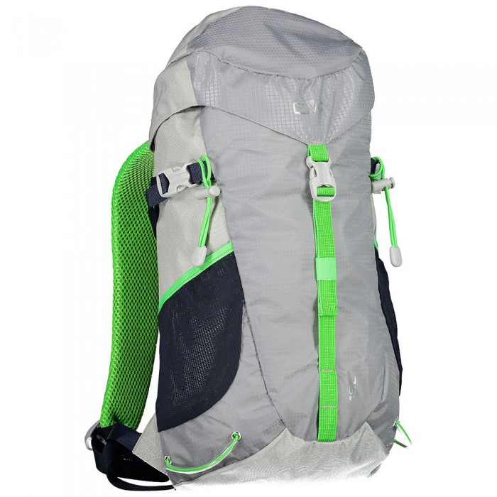 [해외]CMP 30V9947 Looxor Trekking 18L 배낭 4138701386 Grey / Green Fluo