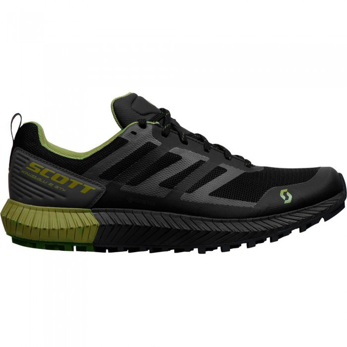 [해외]스캇 Kinabalu 2 고어텍스 트레일 러닝화 4138526738 Black / Mud Green