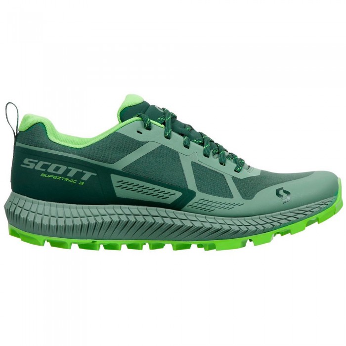 [해외]스캇 Supertrac 3 트레일 러닝화 4138526838 Smoked Green / Frost Green