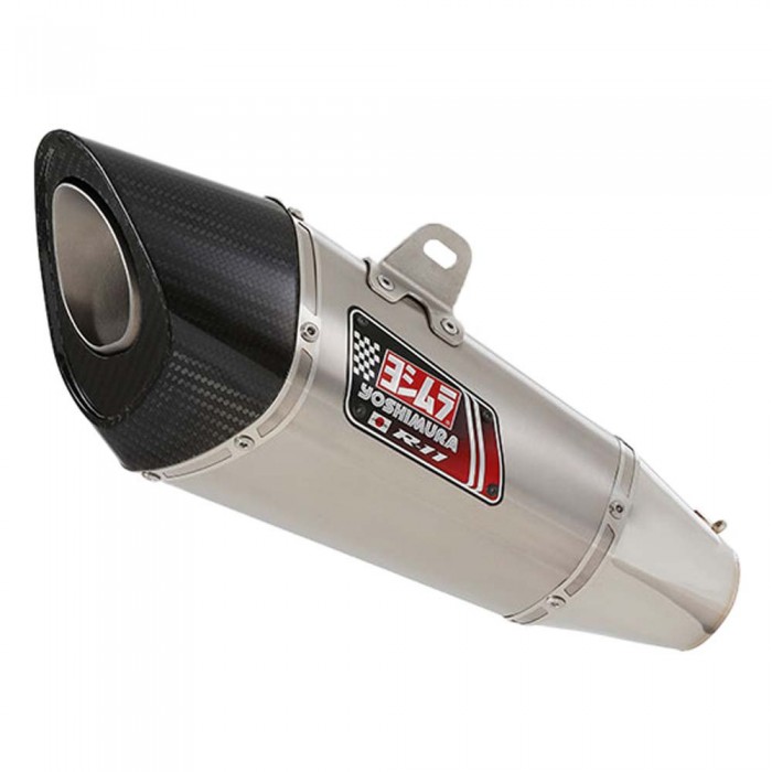 [해외]YOSHIMURA JAPAN R-11 GSXS 1000 17-20 Stainless Steel&Carbon 인증된 머플러 9138695109 Black / Silver