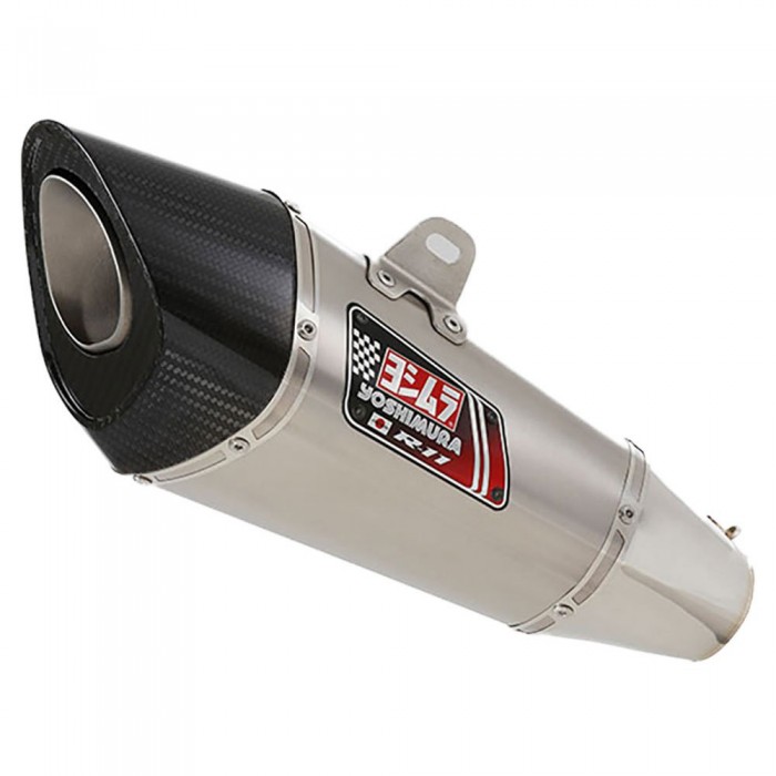 [해외]YOSHIMURA JAPAN R-11 GSXS 1000 21-22 Stainless Steel&Carbon 인증된 머플러 9138695112 Black / Silver