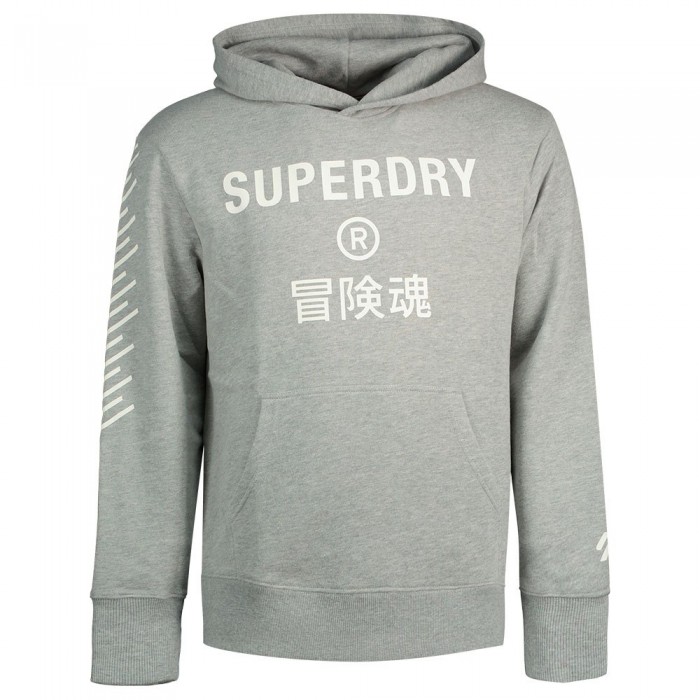 [해외]슈퍼드라이 Code Core Sport 후드티 138565963 Grey Marl