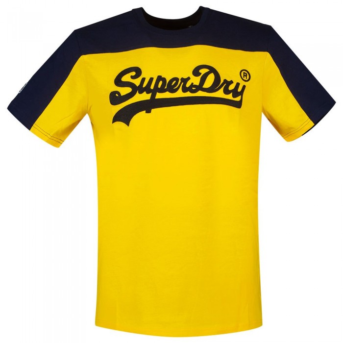 [해외]슈퍼드라이 Vintage Vl College Mw 티셔츠 138566804 Springs Yellow
