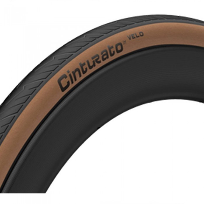 [해외]피렐리 Cinturato™ Velo Classic Tubeless 700C x 28 도로용 타이어 1138374705 Black / Brown