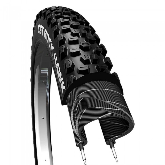 [해외]CST Rock Hawk 60 TPI Ready Tubeless 29´´ x 2.40 MTB 타이어 1138433023 Black