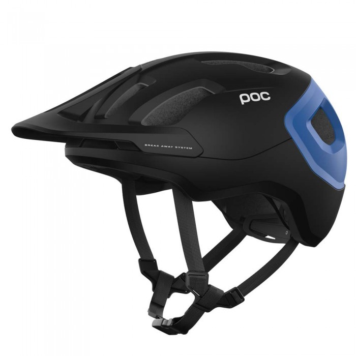 [해외]POC Axion MTB 헬멧 1138330265 Uranium Black / Opal Blue Metallic / Matt