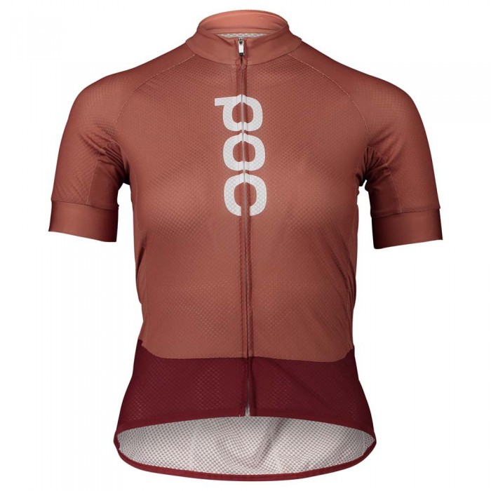 [해외]POC Essential Road Logo 반팔 저지 1138330318 Himalayan Salt / Garnet Red