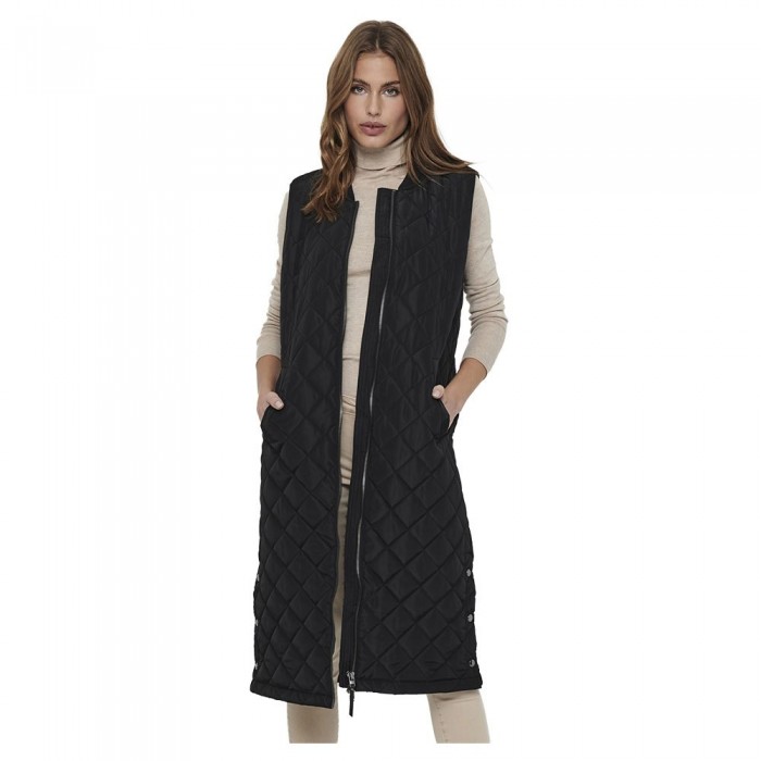 [해외]ONLY Jessica Quilted Waistcoat 재킷 138687360 BLACK