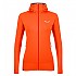 [해외]살레와 후드 플리스 라이트 Micro Polarlite 5138564830 Red Orange Melange / Fluo Coral