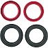 [해외]MOOSE HARD-PARTS 포크더스트 씰 키트 39x52x11 Mm Honda XL600R 83-87 9138385376 Black / Red