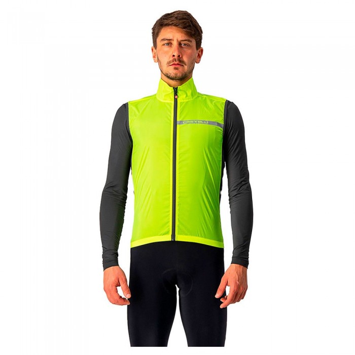 [해외]카스텔리 Squadra Stretch 질레 1138291646 Fluo Yellow / Dark Grey