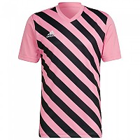 [해외]아디다스 Entrada 22 GFX 반팔 티셔츠 3138425712 Semi Pink Glow / Black