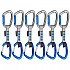 [해외]마무트 퀵드로 Crag Keylock Wire Indicator 6 단위 4138676638 Straight Gate / Wire Gate / Silver