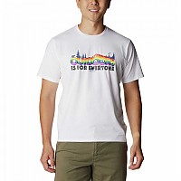 [해외]컬럼비아 Sun Trek Graphic 반팔 티셔츠 4138608498 White / All For Outdoor Pride Graphic