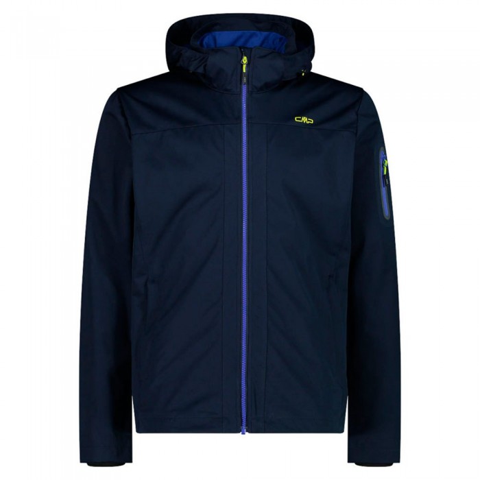 [해외]CMP Zip Hood 39A5027 소프트쉘 자켓 4138661032 B. Blue / Electric