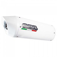 [해외]GPR EXHAUST SYSTEMS Albus 세라믹 더블 볼트 온 머플러 코멧 650 GT/R 04-16 승인 9138137068 Glossy White / Glossy White