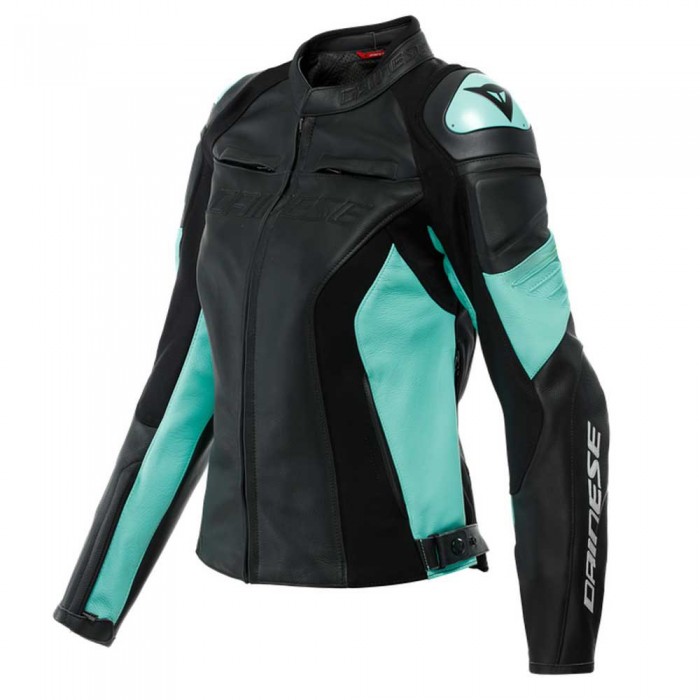 [해외]다이네즈 Racing 4 가죽 자켓 9138349351 Black / Acqua Green