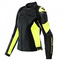 [해외]다이네즈 OUTLET Racing 4 가죽 재킷 9138349354 Black / Fluo Yellow