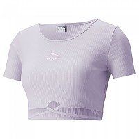 [해외]푸마 SELECT Classics Ribbed 반팔 티셔츠 138502973 Lavender Fog