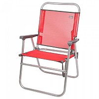 [해외]AKTIVE 고정 접이식 의자 알루미늄 56x50x88 cm 6138069114 Red