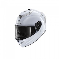 [해외]샤크 스파르탄 GT 풀페이스 헬멧 9138384252 White / Glossy Silver