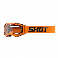 [해외]SHOT Assault 2.0 Solid 오프로드 고글 9138299760 Neon Orange Glossy