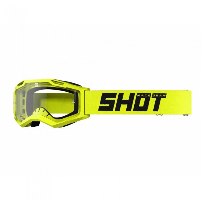 [해외]SHOT Assault 2.0 Solid 오프로드 고글 9138299762 Neon Yellow Glossy