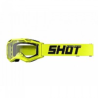 [해외]SHOT Assault 2.0 Solid 오프로드 고글 9138299762 Neon Yellow Glossy