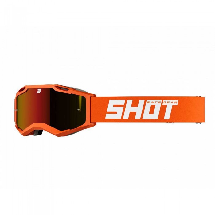 [해외]SHOT Iris 2.0 Solid 오프로드 고글 9138299944 Orange Matt